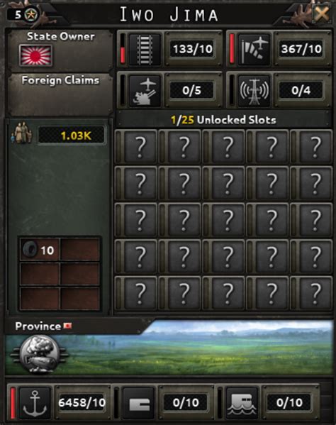 hoi4 how to unlock slots